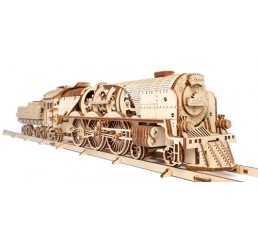 Ugears V-Express Steam Train with Tender