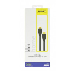 Pudney High Speed HDMI Cable with Ethernet Plug to Plug  5 Metre