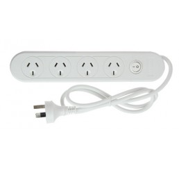 Pudney 4 Way Outlet with Overload Protection