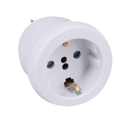 Pudney International Multi Plug Adaptor Euro to NZ