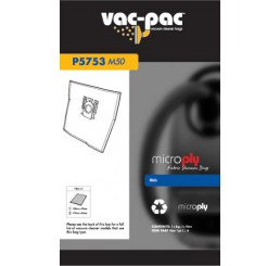 VacPac Vacuum Cleaner Microply Bag M50