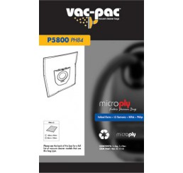 VacPac Vacuum Cleaner Microply Bag PH84
