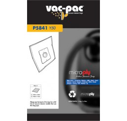 VacPac Vacuum Cleaner Microply Bag Y50