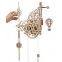 UGEARS AERO WALL CLOCK WITH PENDULUM