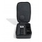 STACKERS ZIPPED TRAVEL WATCH/CUFFLINK BOX BLACK