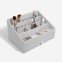 STACKERS SUPERSIZE 2 LAYER MAKEUP ORGANISER PEBBLE GREY
