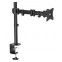 OMP DESK MOUNT SINGLE ARM 13-27" MONITOR VESA75/100 MOUNT