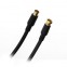 PUDNEY F PLUG TO COAXIAL PLUG FLYLEAD RG6 4 METRE