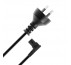 PUDNEY NZ 2PIN PLUG TO  RIGHTANGLE FIG8 REV SOCKET 1.5 METRE